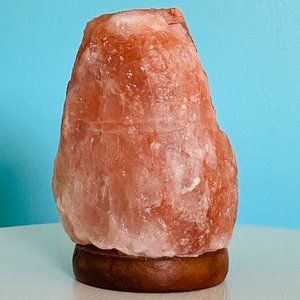 LED Multi-color Changing Pure Himalayan Salt Lamp with USB Adaptor